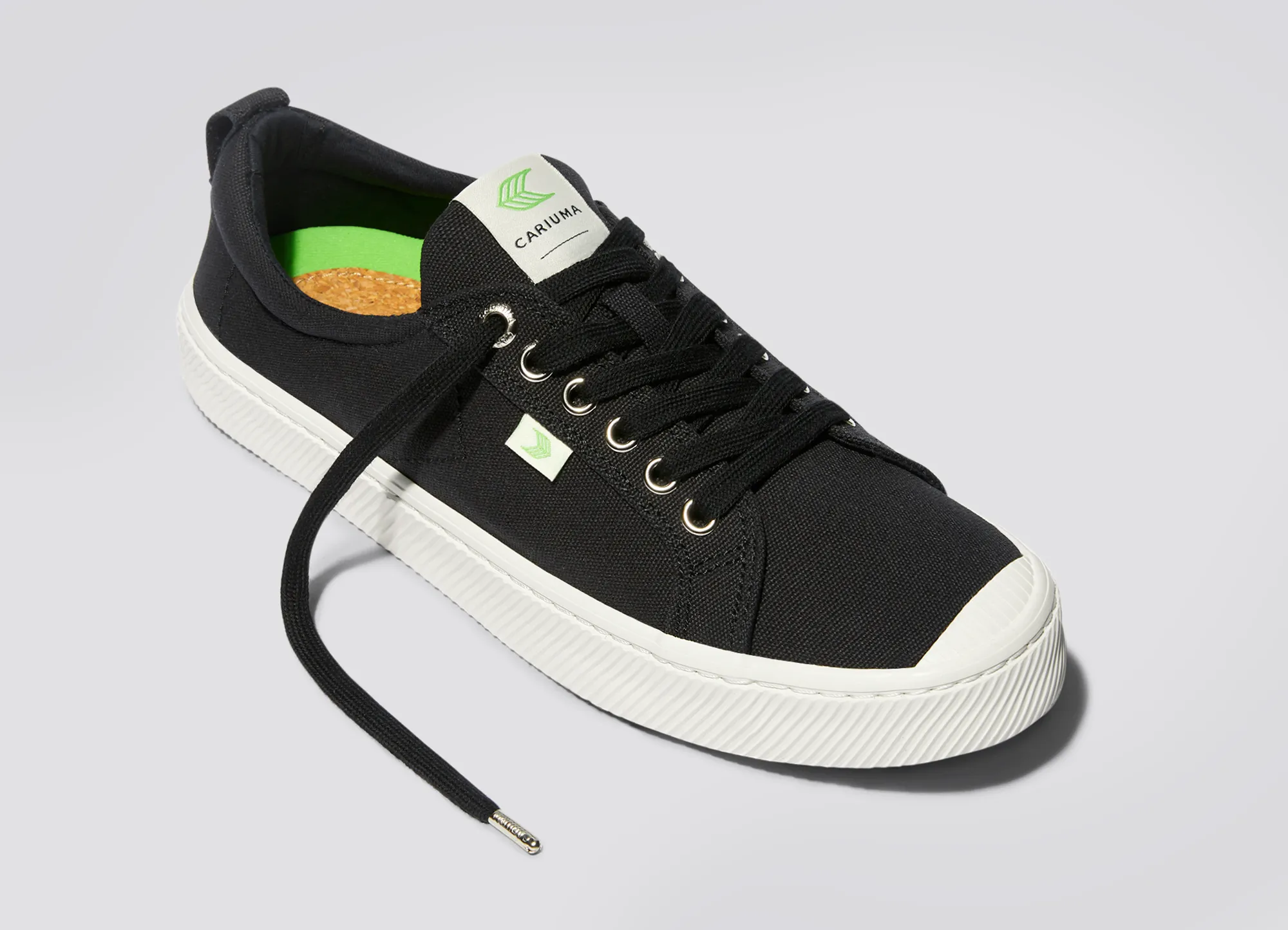 OCA Low Black Canvas Sneaker Men sold by Cariuma product image thumbnail 5