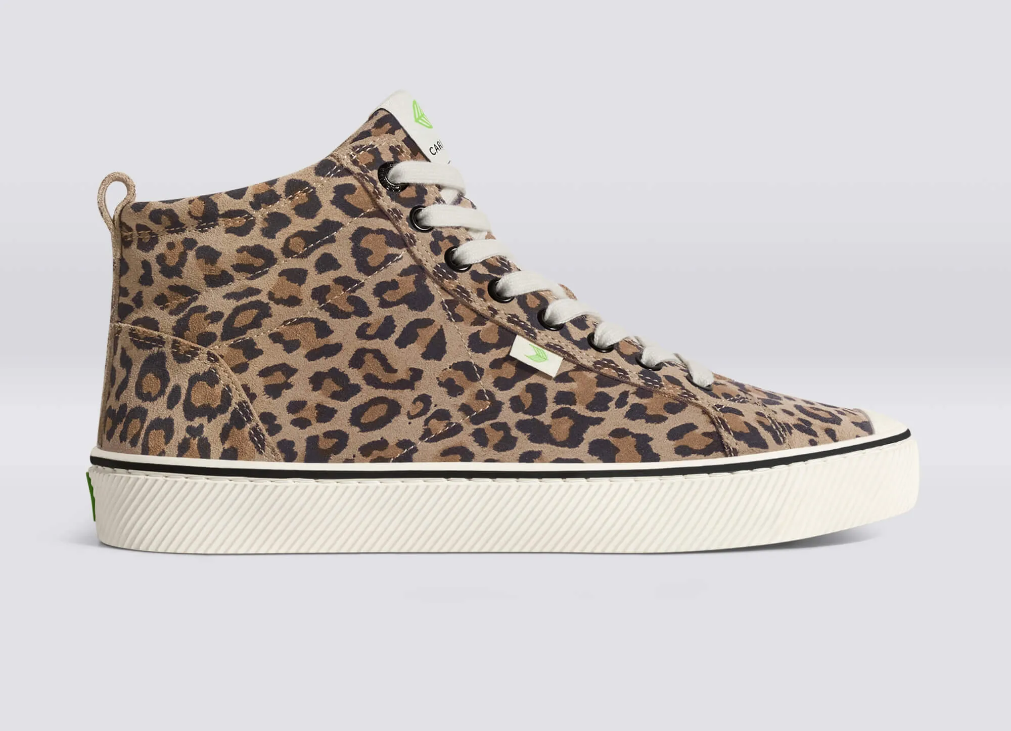 OCA High Stripe Leopard Print Suede Sneaker Women sold by Cariuma product image thumbnail 3