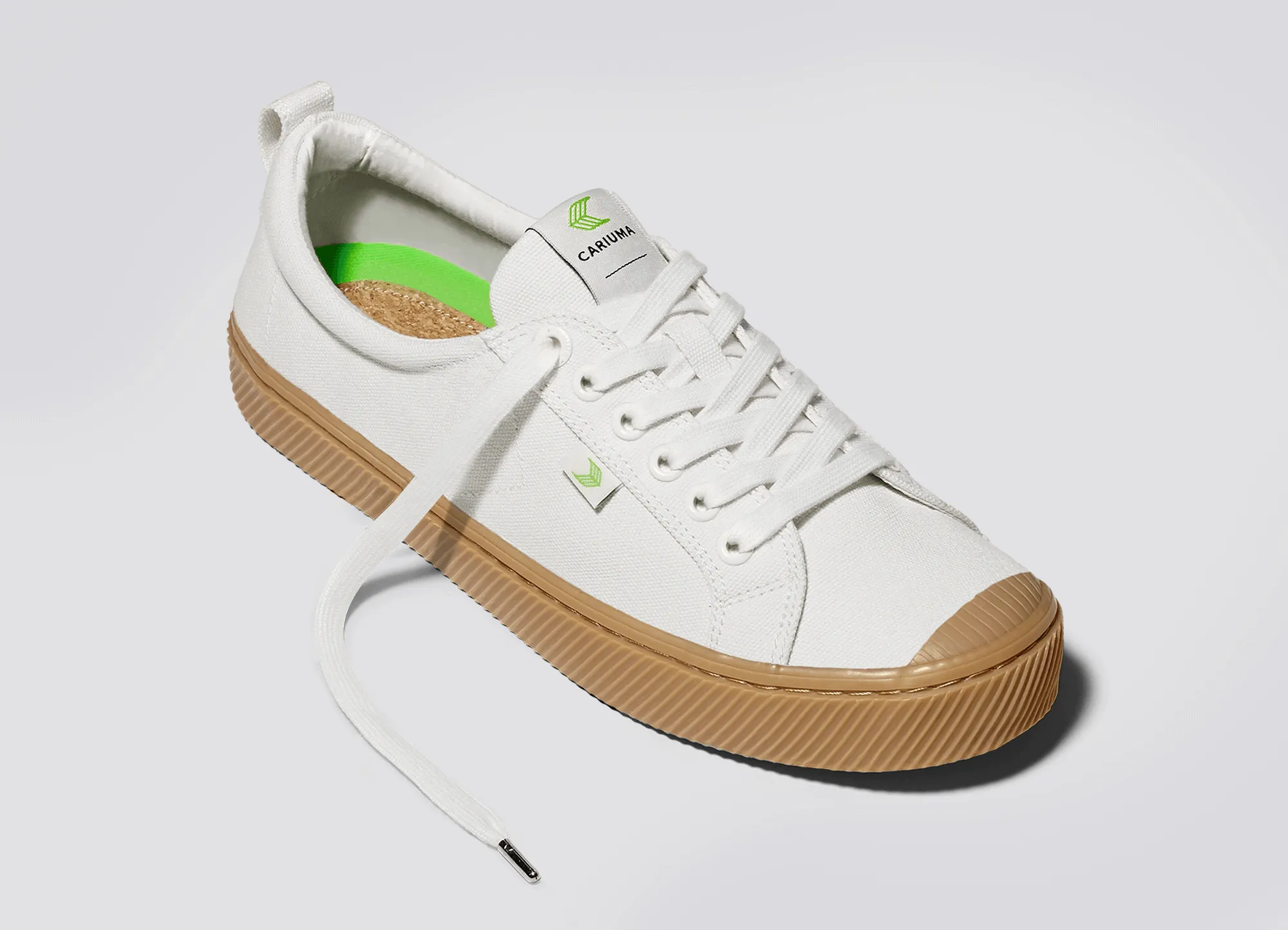 OCA Low Gum Off-White Canvas Sneaker Men sold by Cariuma product image thumbnail 4