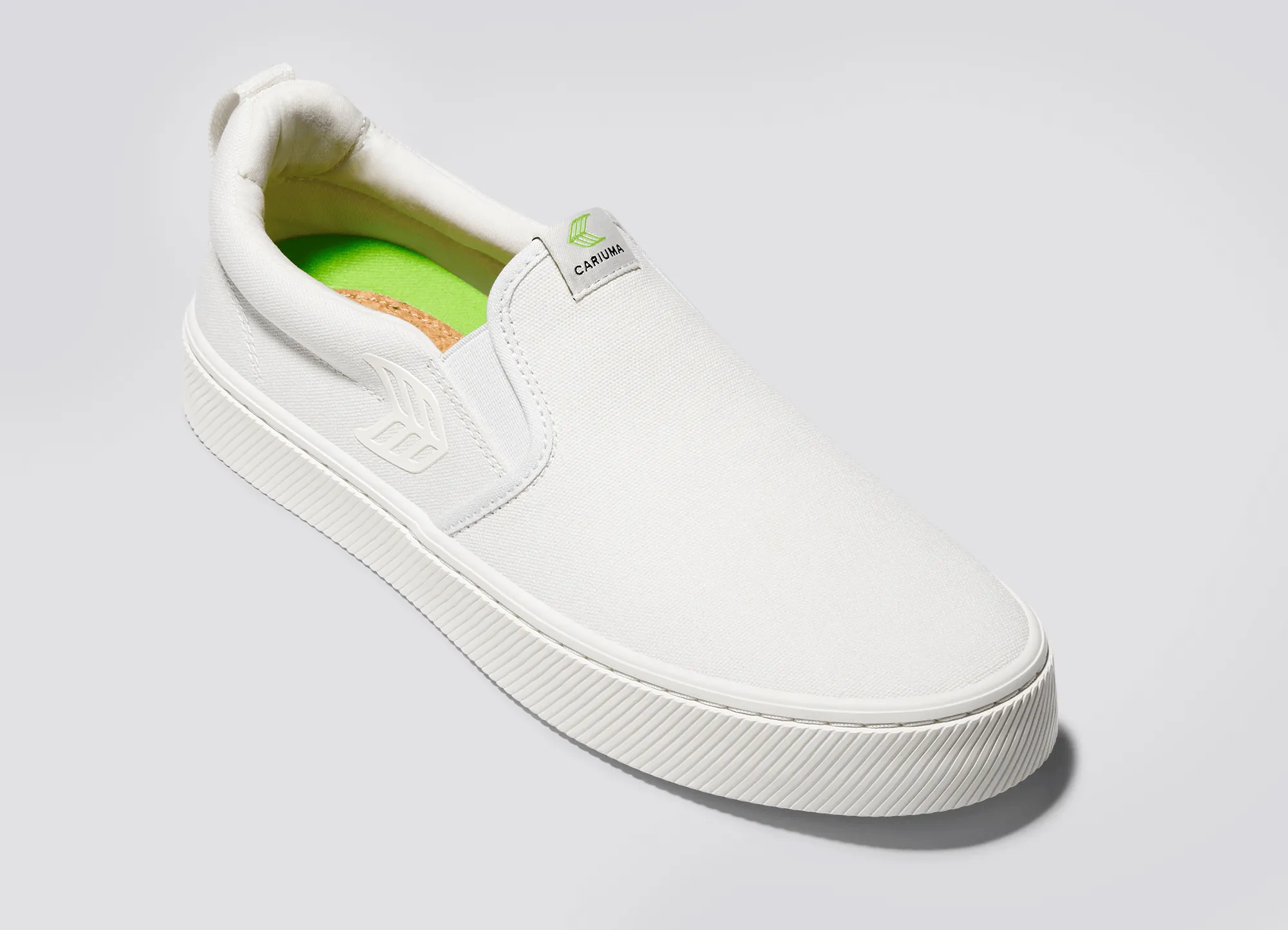 SLIP ON Off-White Canvas Sneaker Women sold by Cariuma product image thumbnail 4