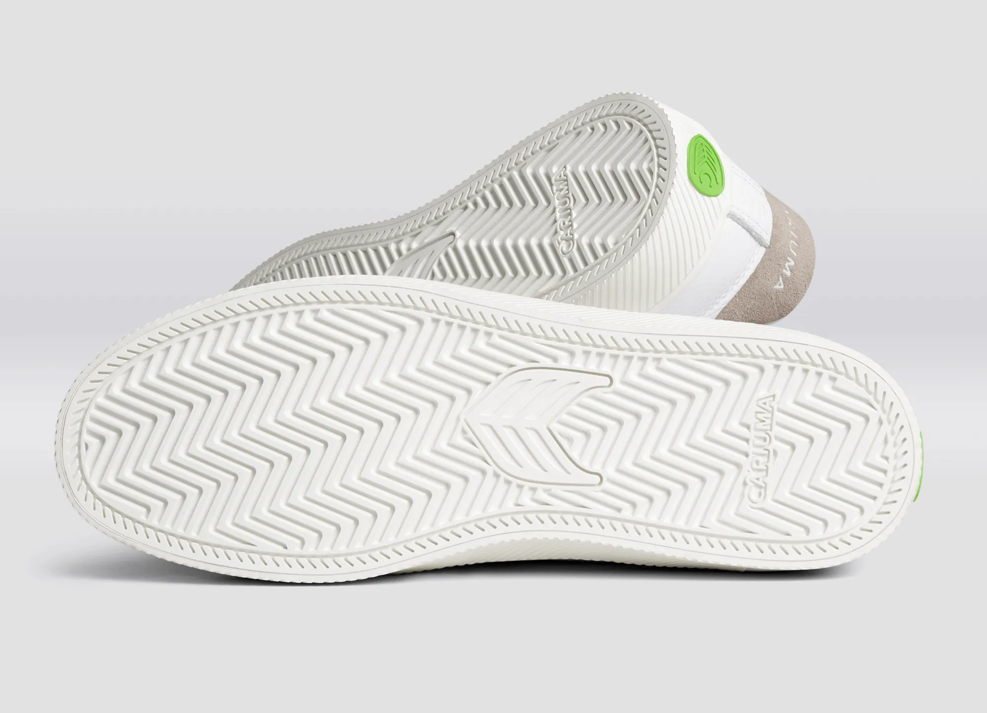 SALVAS White Premium Leather Vintage White Suede Black Logo Sneaker Women sold by Cariuma product image thumbnail 5