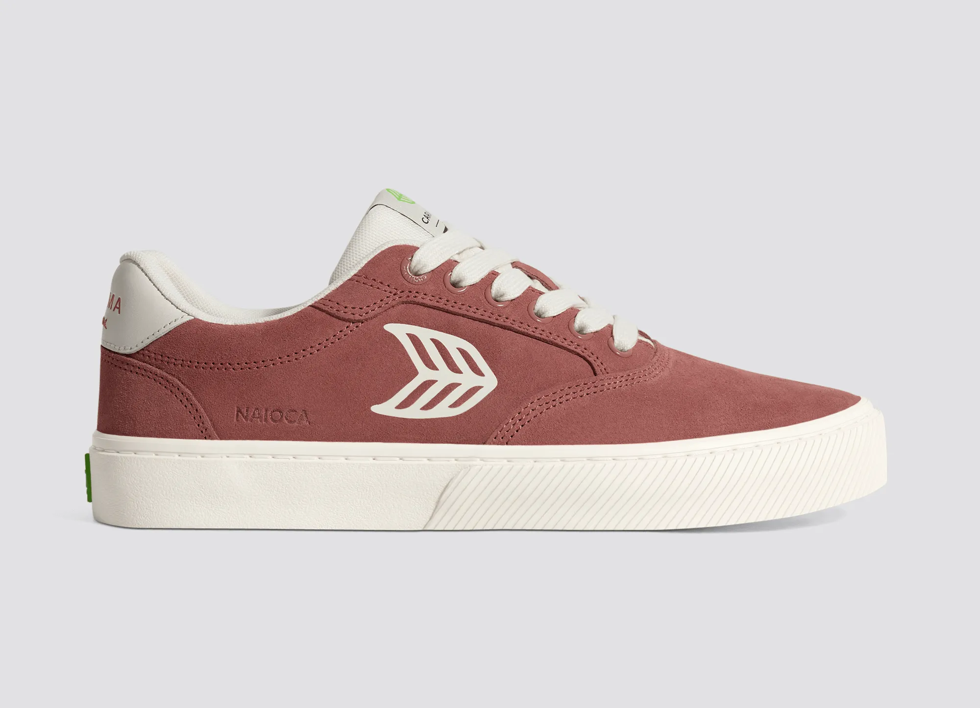 NAIOCA Withered Rose Suede Ivory Logo Sneaker Men sold by Cariuma product image thumbnail 3