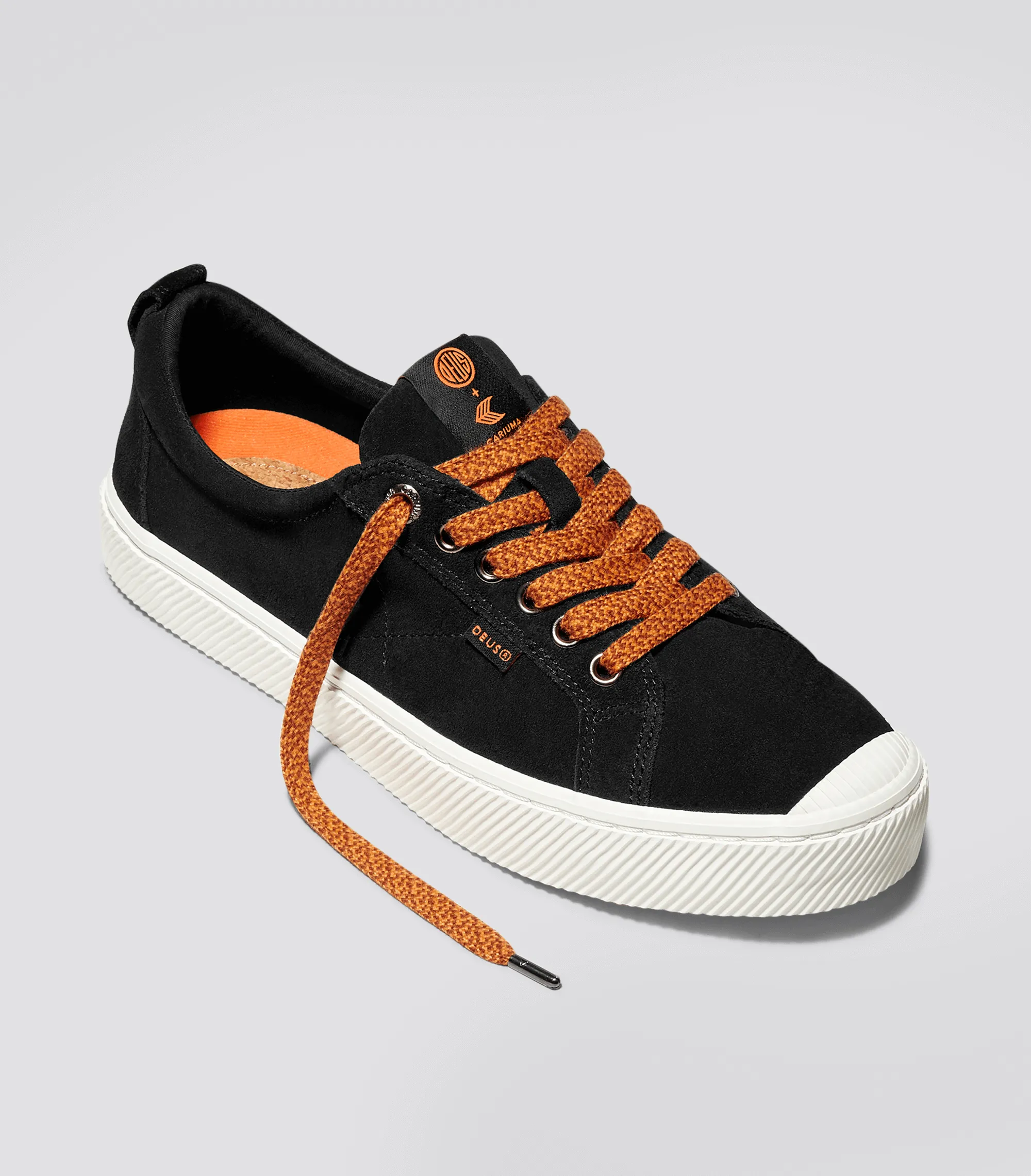 OCA Low Deus Black Suede Sneaker Men sold by Cariuma product image thumbnail 2