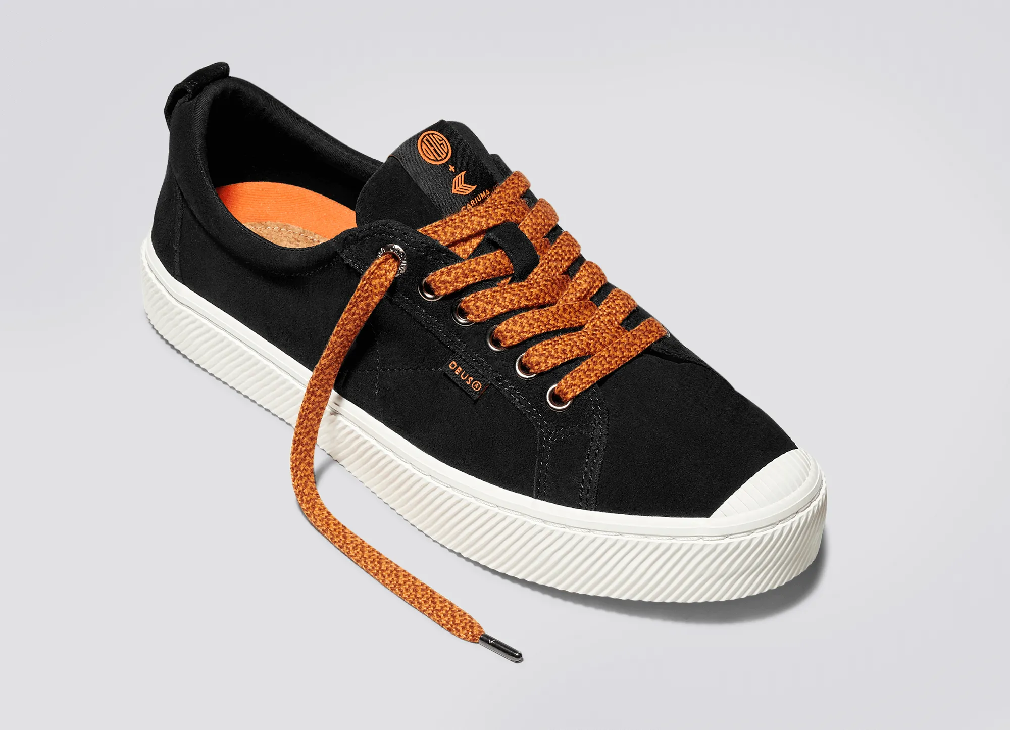 OCA Low Deus Black Suede Sneaker Men sold by Cariuma product image thumbnail 4