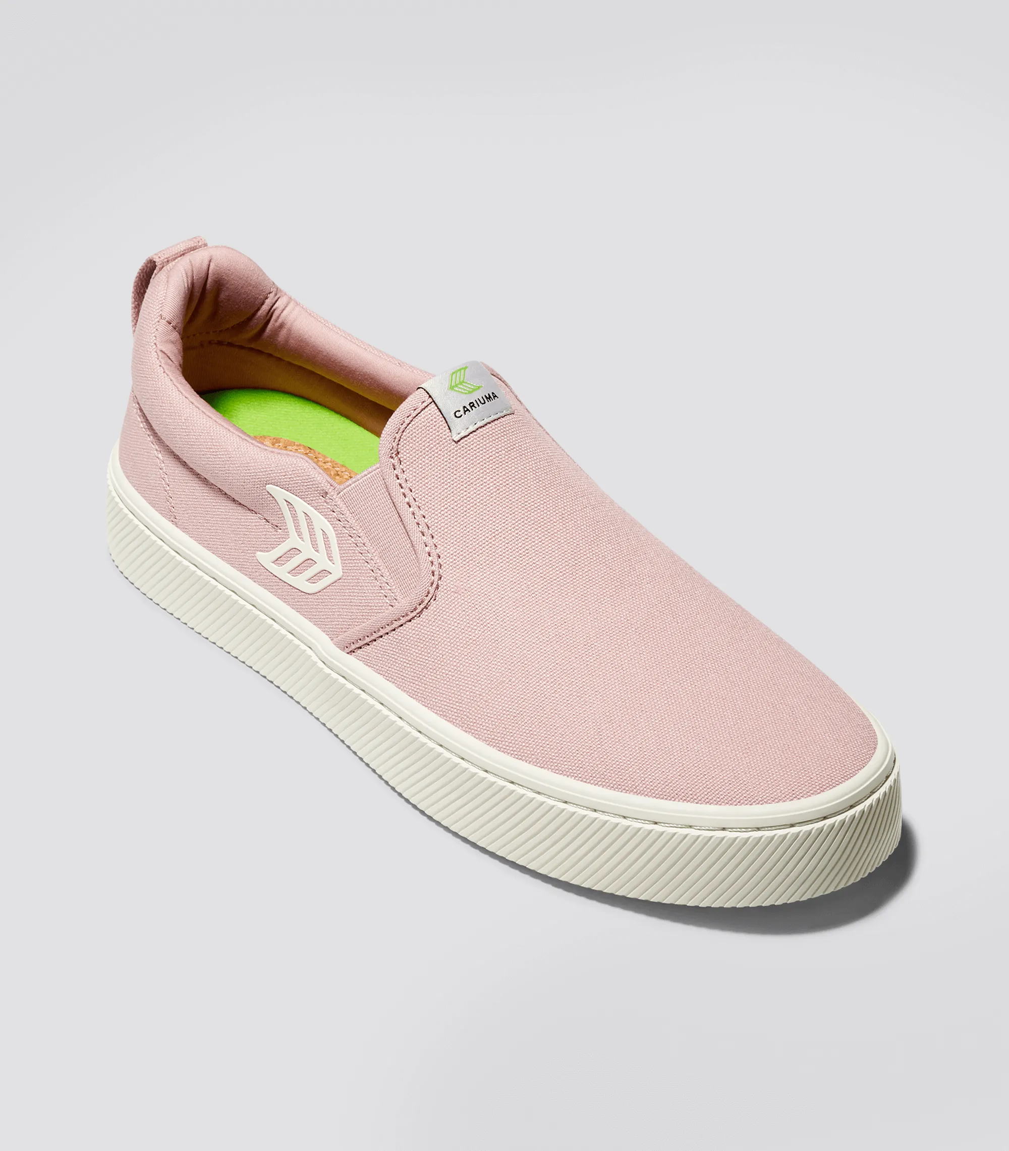 SLIP ON Rose Canvas Ivory Logo Sneaker Men sold by Cariuma product image thumbnail 2