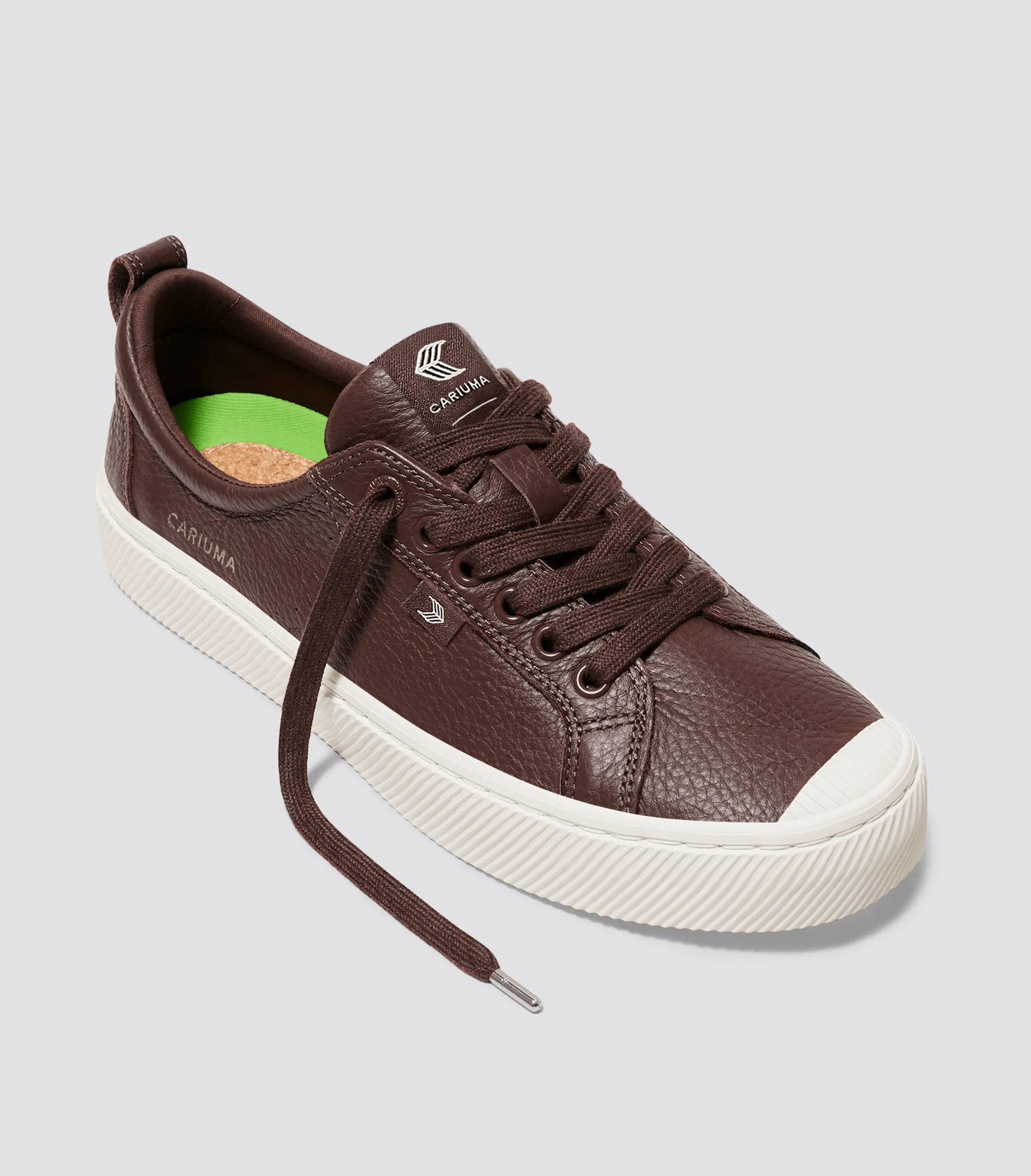 OCA Low Brown Premium Leather Sneaker Men sold by Cariuma product image thumbnail 2