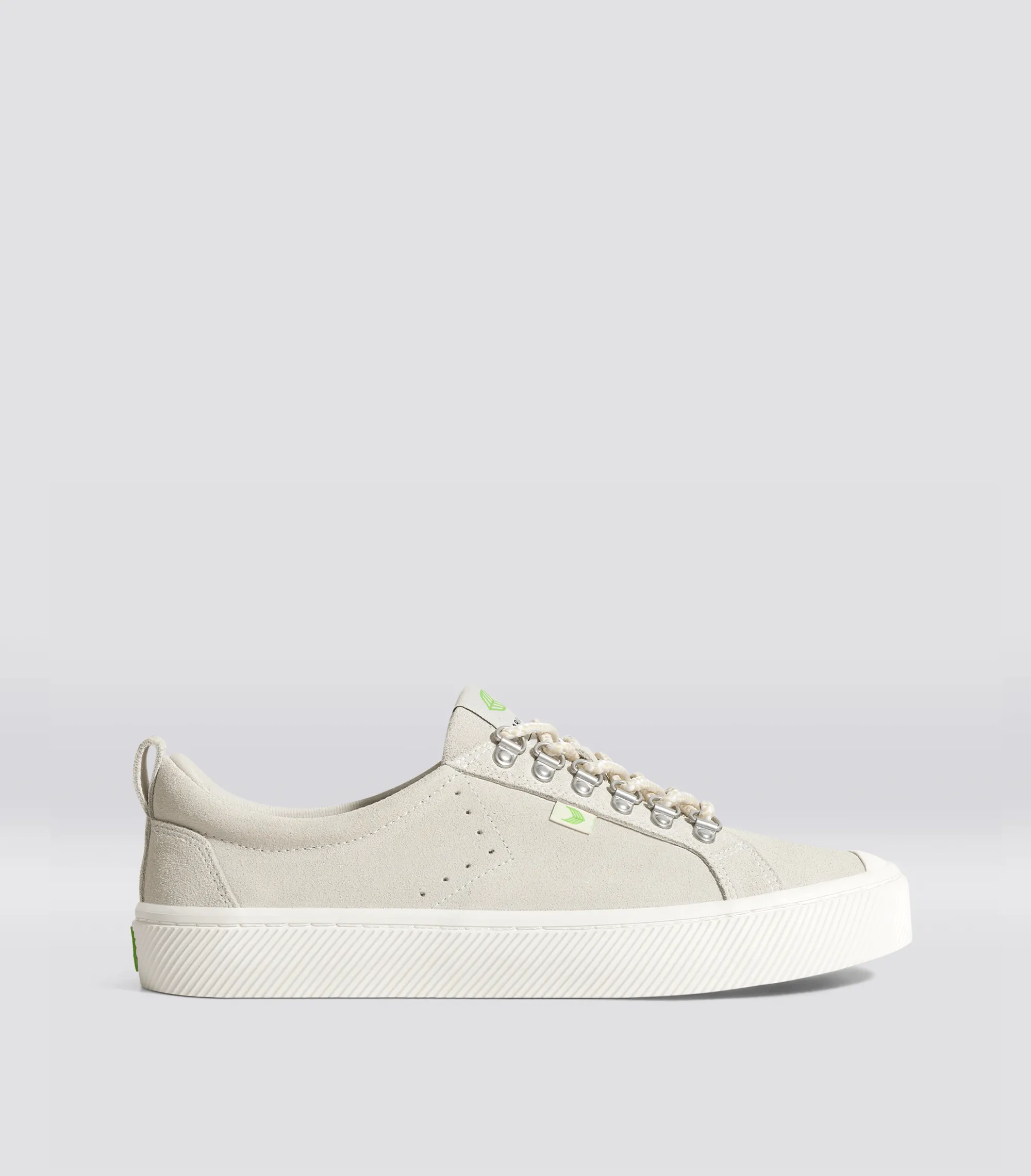 OCA Low Speedhooks Vintage White Suede Sneaker Women sold by Cariuma