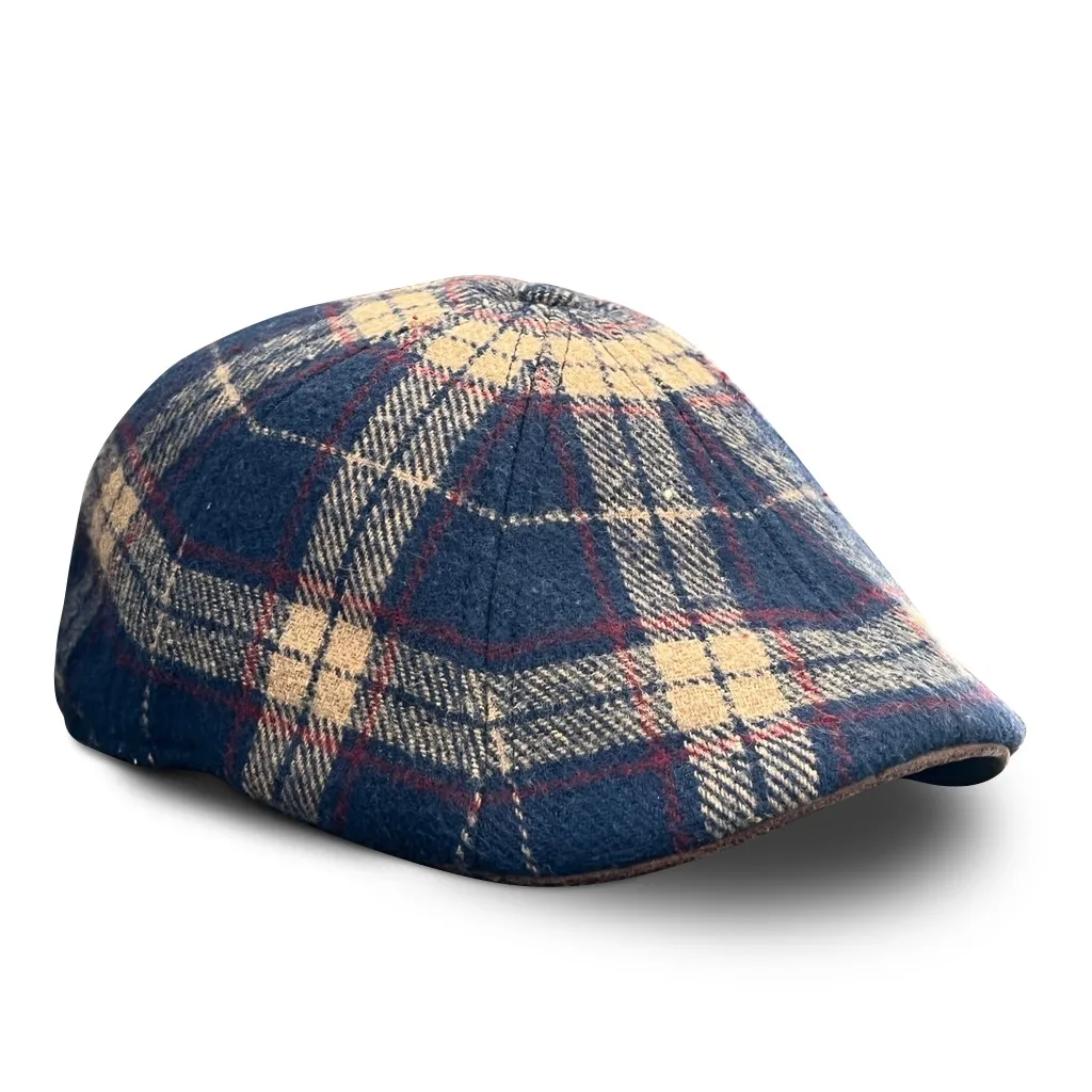 The Distillery Boston Scally Cap - Firewater Plaid sold by Boston Scally