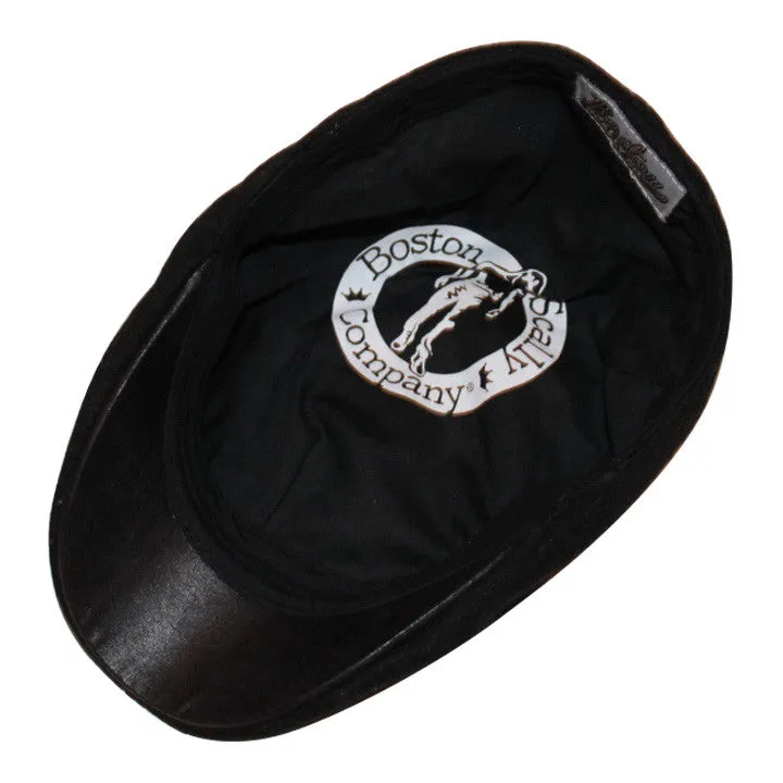 The Kenmore Boston Scally Cap - Coolidge Black & Black Brim sold by Boston Scally product image thumbnail 2