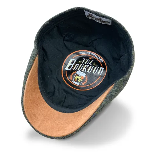 The Bourbon Boston Scally Cap - Cask & Barley Plaid sold by Boston Scally product image thumbnail 2
