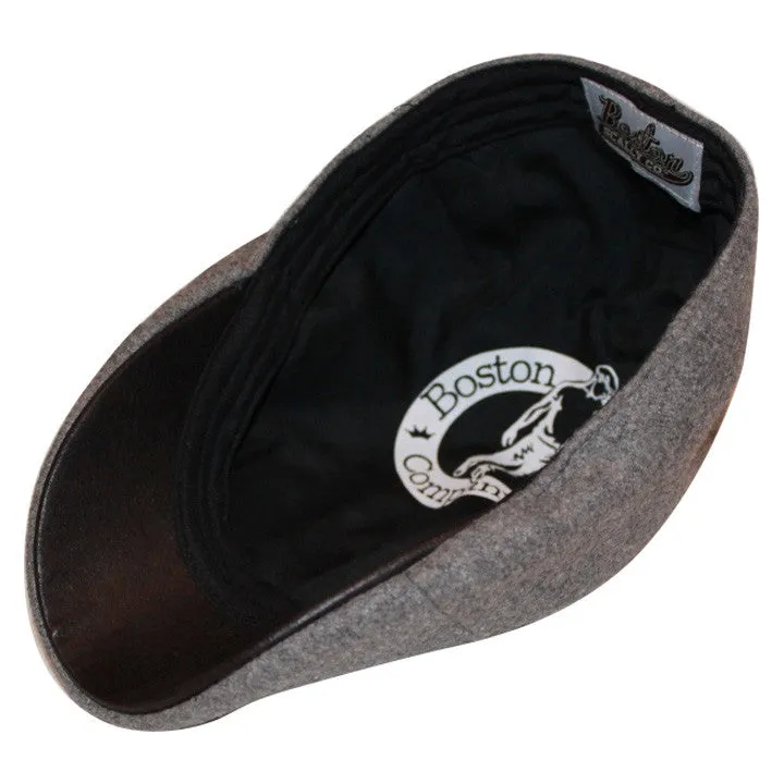 The Kenmore Boston Scally Cap - Allston Grey & Black Brim sold by Boston Scally product image thumbnail 4