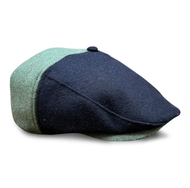 The Limerick Boston Scally Cap - Dorchester Green & Black sold by Boston Scally