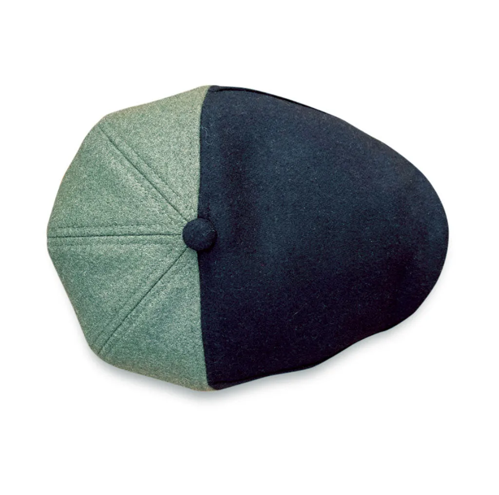 The Limerick Boston Scally Cap - Dorchester Green & Black sold by Boston Scally product image thumbnail 4