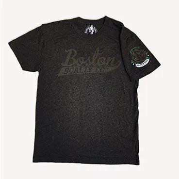Boston Scally The Black Rose Tee T-Shirt - Black sold by Boston Scally