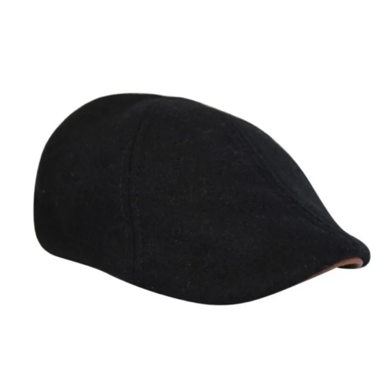 The Kenmore Boston Scally Cap - Coolidge Black & Brown Brim sold by Boston Scally