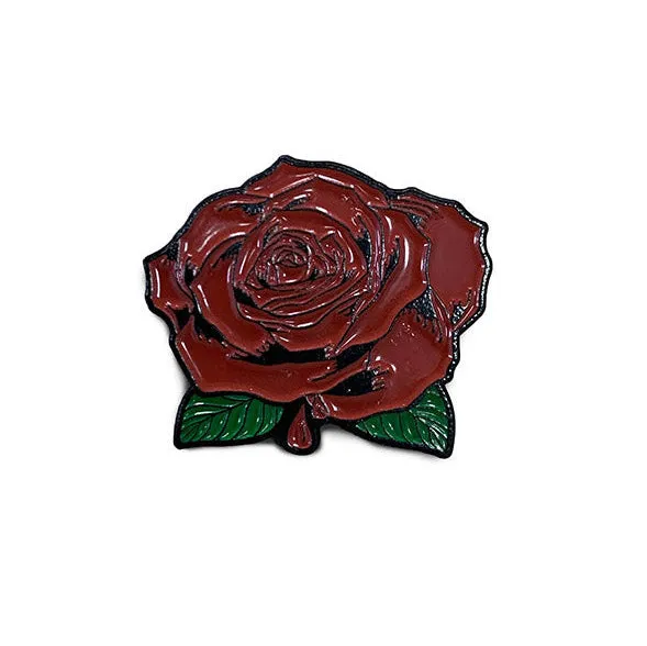 Boston Scally The Blood Rose Cap Pin sold by Boston Scally