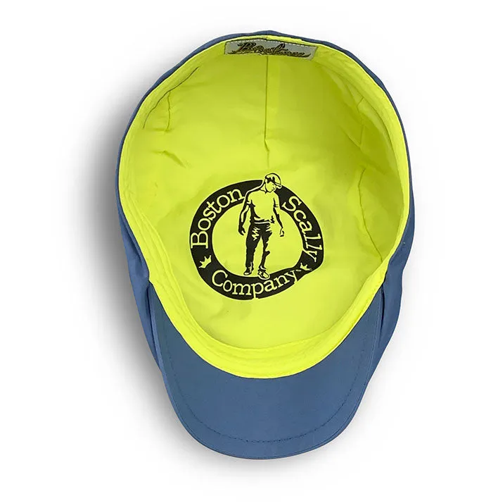 The Repel Single Panel Boston Scally Cap - Blue sold by Boston Scally product image thumbnail 5