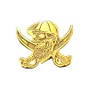 Boston Scally The Gold Captain Cap Pin sold by Boston Scally