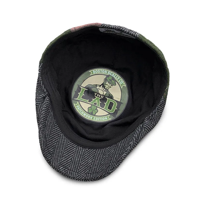 The Lad Boston Scally Cap - Patchwork Edition sold by Boston Scally product image thumbnail 2