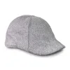The Kenmore Boston Scally Cap - Allston Grey & Grey Brim sold by Boston Scally