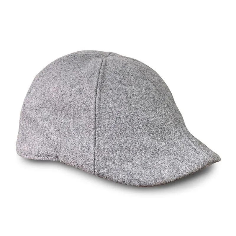 The Kenmore Boston Scally Cap - Allston Grey & Grey Brim sold by Boston Scally