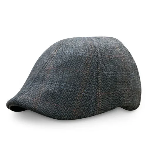 The Bourbon Boston Scally Cap - Smoke & Peat Plaid sold by Boston Scally product image thumbnail 4