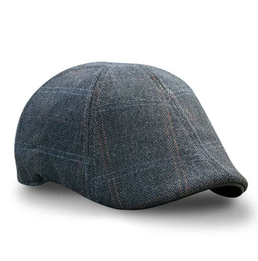 The Bourbon Boston Scally Cap - Smoke & Peat Plaid sold by Boston Scally