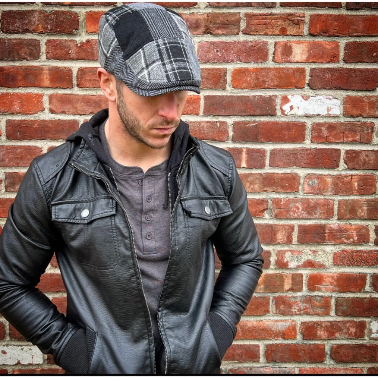 The Lunchbox Blackbox Edition Boston Scally Cap - Black Plaid sold by Boston Scally product image thumbnail 3