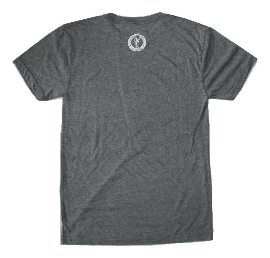 Boston Scally The USA Tee - Grey sold by Boston Scally product image thumbnail 2