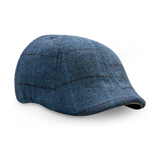 The Bourbon Boston Scally Cap - Royal Rye Plaid sold by Boston Scally