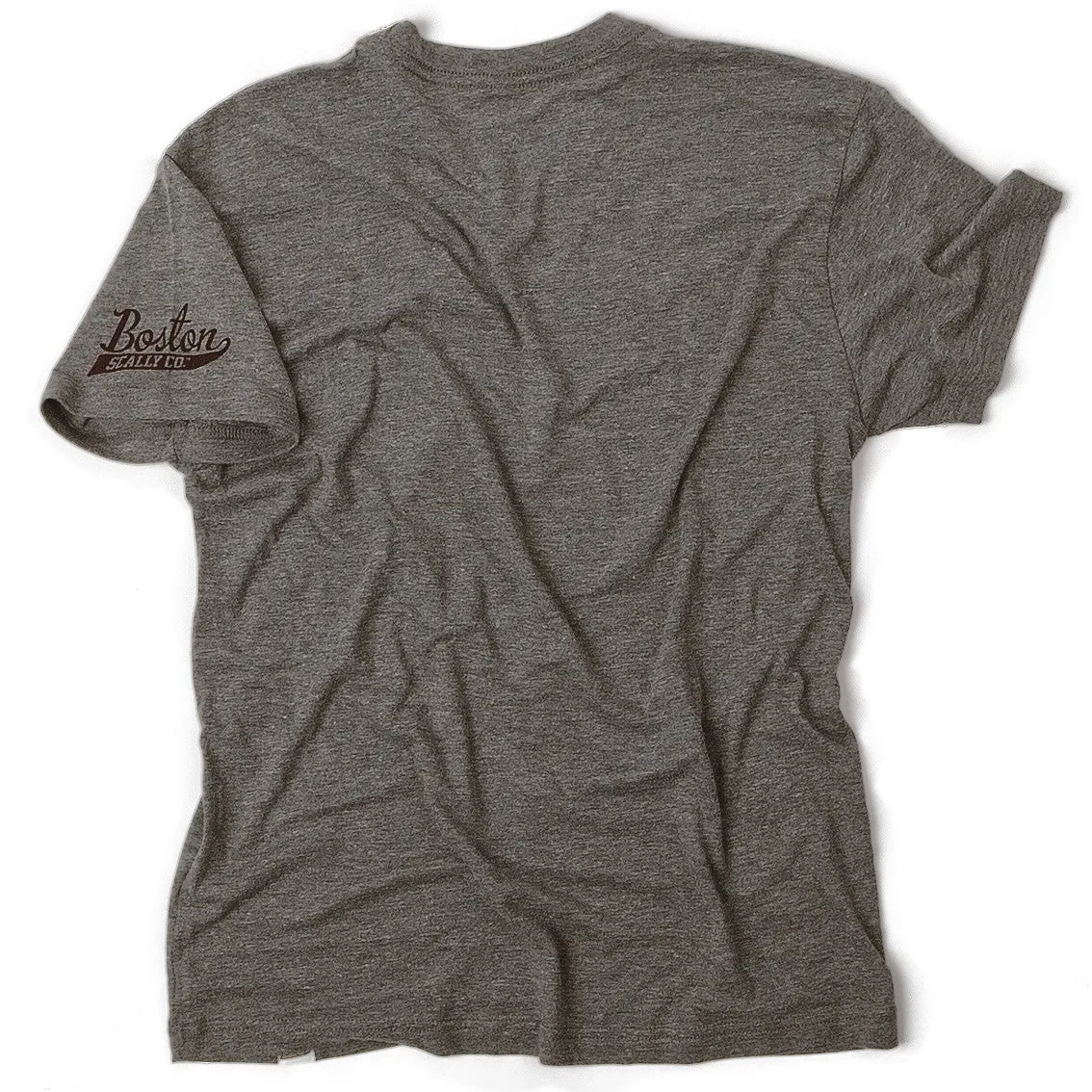 Boston Scally The Tee T-Shirt - Grey sold by Boston Scally product image thumbnail 2