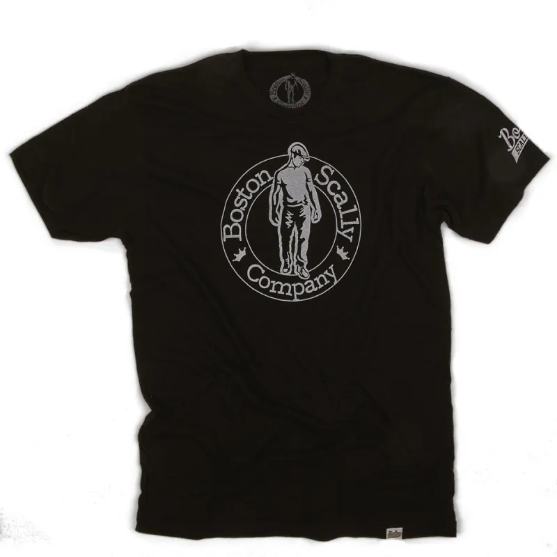 Boston Scally The Tee T-Shirt - Black sold by Boston Scally