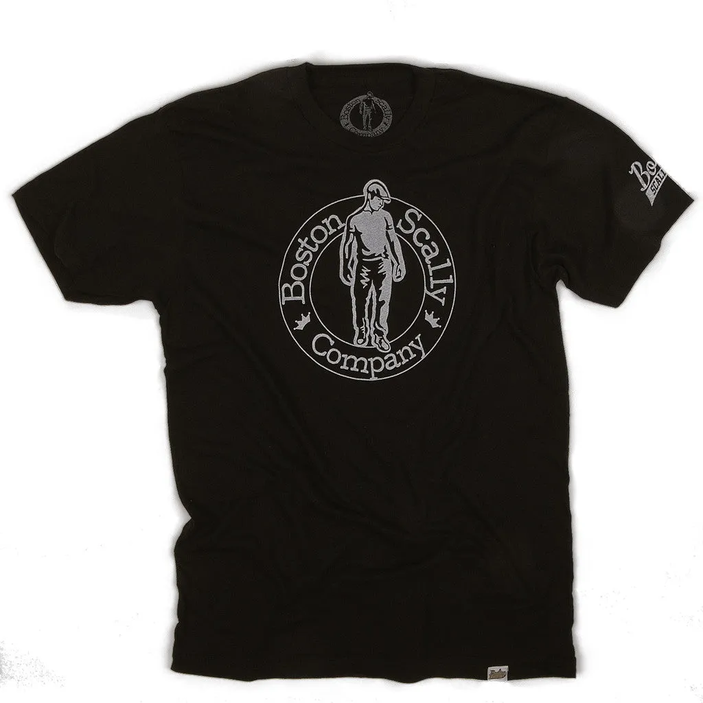 Boston Scally The Tee T-Shirt - Black sold by Boston Scally