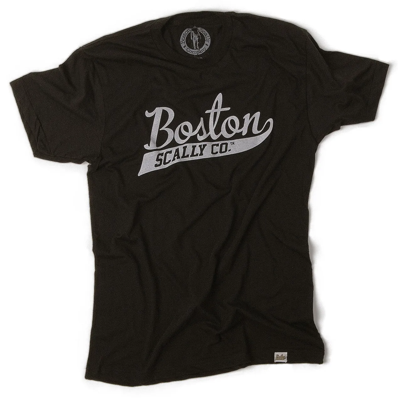 Boston Scally The Original Tee T-Shirt - Black sold by Boston Scally