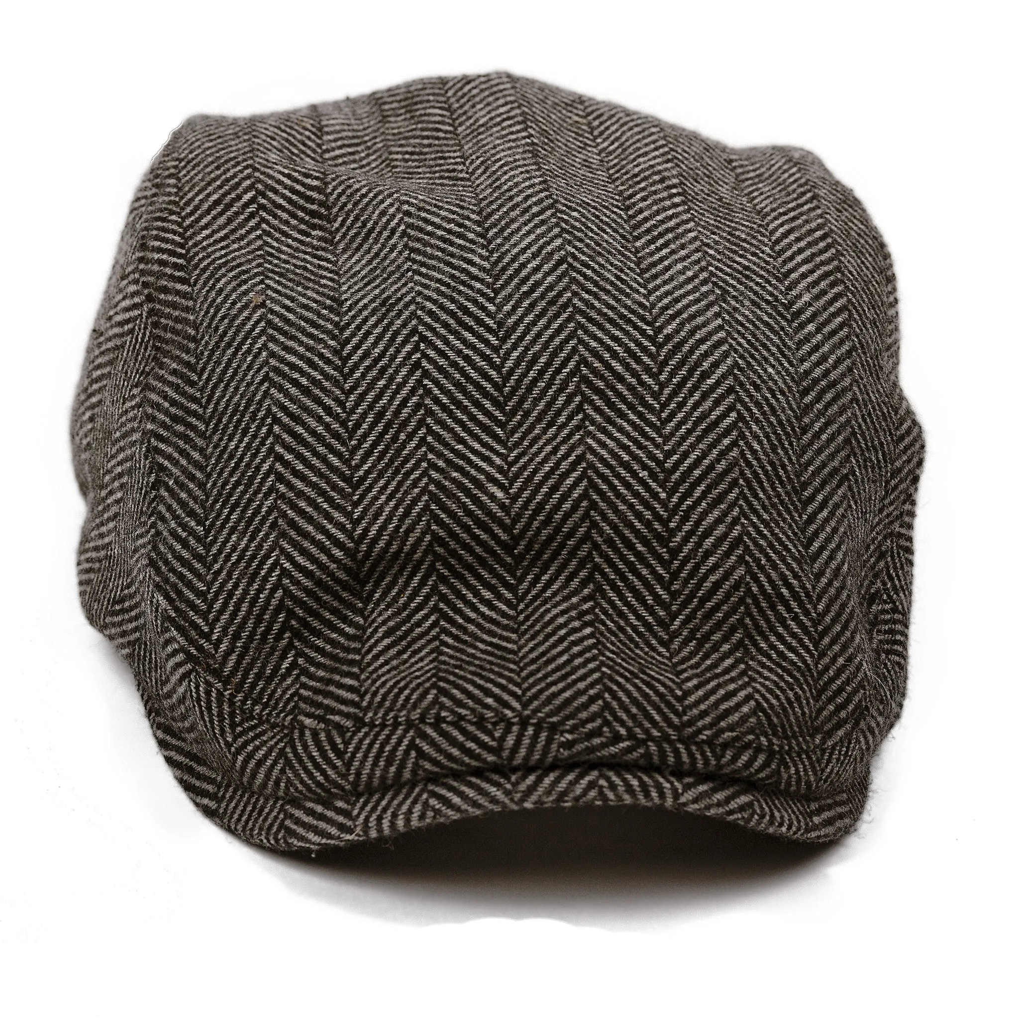 The Original Boston Scally Cap - Grey Herringbone sold by Boston Scally product image thumbnail 5