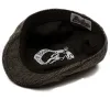 The Original Boston Scally Cap - Grey Herringbone sold by Boston Scally