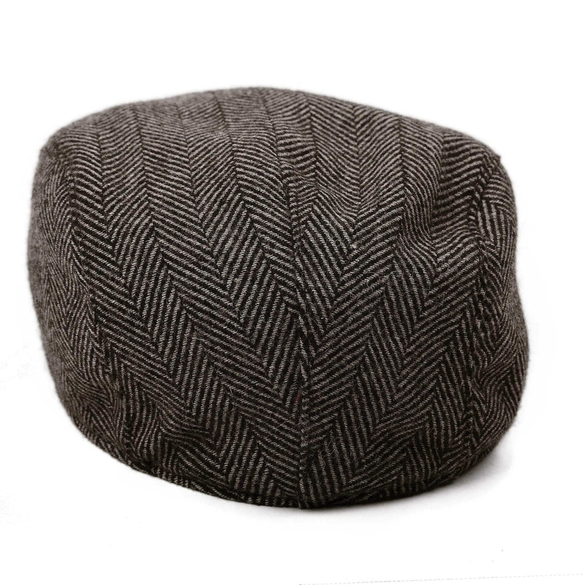 The Original Boston Scally Cap - Grey Herringbone sold by Boston Scally product image thumbnail 2