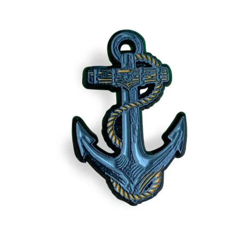 Boston Scally The Anchor Cap Pin sold by Boston Scally