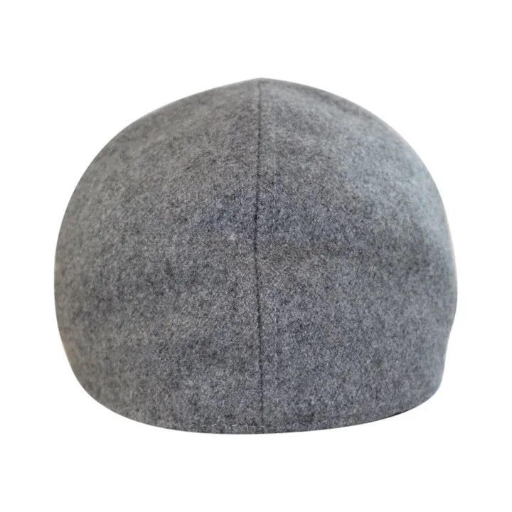 The Kenmore Boston Scally Cap - Allston Grey & Brown Brim sold by Boston Scally product image thumbnail 3