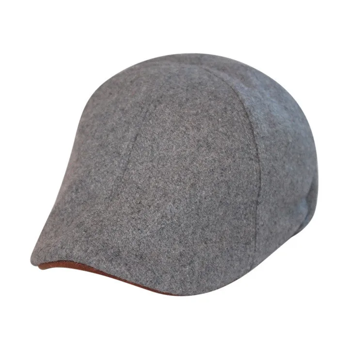 The Kenmore Boston Scally Cap - Allston Grey & Brown Brim sold by Boston Scally product image thumbnail 2