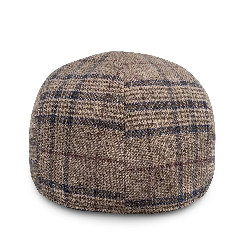 The Sunday Boston Scally Cap - Brown Amber & Navy sold by Boston Scally product image thumbnail 4