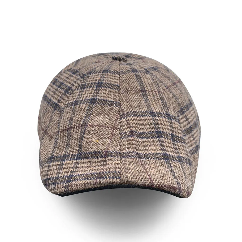 The Sunday Boston Scally Cap - Brown Amber & Navy sold by Boston Scally product image thumbnail 3