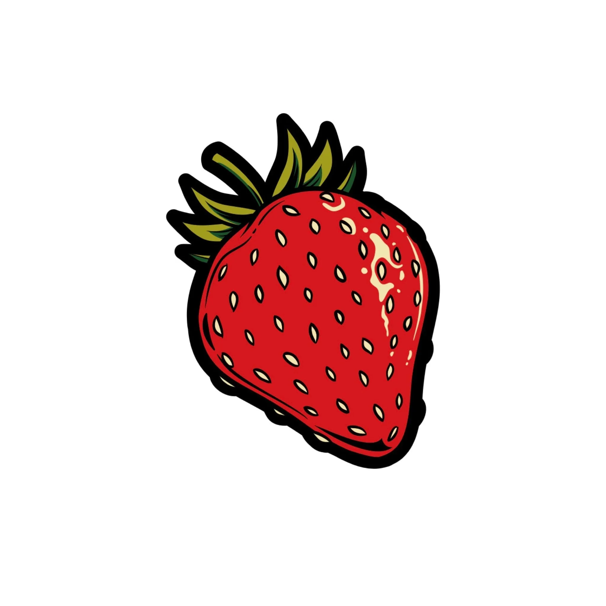 Boston Scally The Strawberry Cap Pin sold by Boston Scally