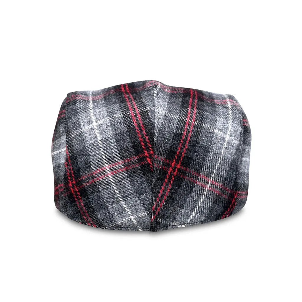 The Contender Boston Scally Cap - Black & Smoke Plaid sold by Boston Scally product image thumbnail 5