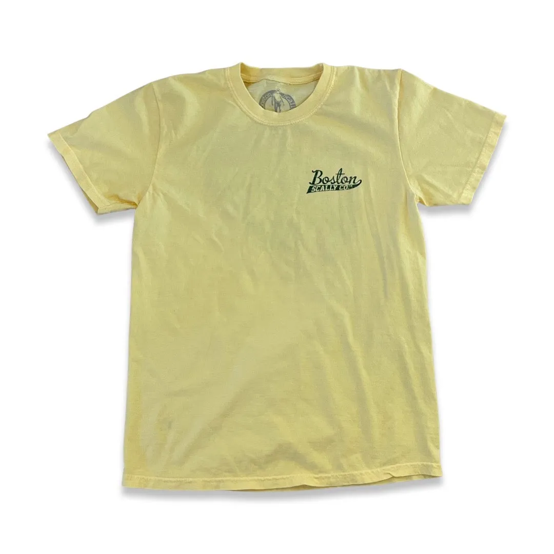 Boston Scally The Stand Tee T-Shirt - Fresh Butter sold by Boston Scally product image thumbnail 3