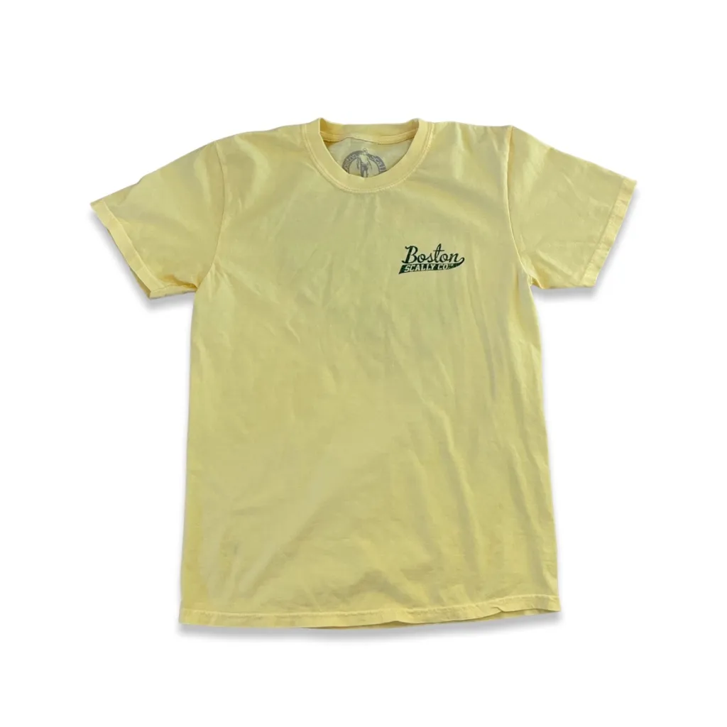 Boston Scally The Stand Tee T-Shirt - Fresh Butter sold by Boston Scally product image thumbnail 2