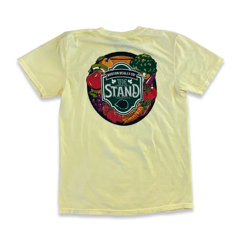 Boston Scally The Stand Tee T-Shirt - Fresh Butter sold by Boston Scally