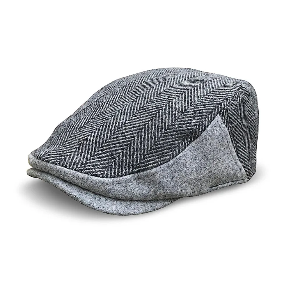 The Classic Boston Scally Cap - Grey sold by Boston Scally