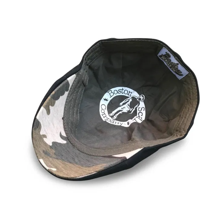 The Responder Boston Scally Cap - Military Black & Camouflage sold by Boston Scally product image thumbnail 2