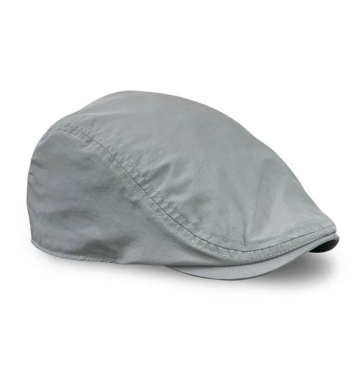 The Repel Single Panel Boston Scally Cap - Grey sold by Boston Scally